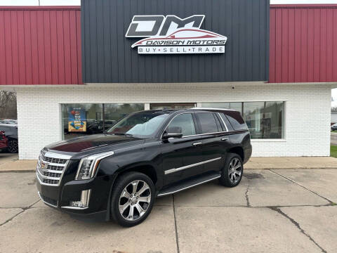 2018 Cadillac Escalade for sale at Davison Motorsports in Holly MI