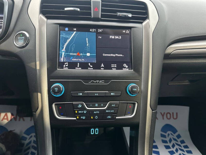 2019 Ford Fusion Hybrid SE