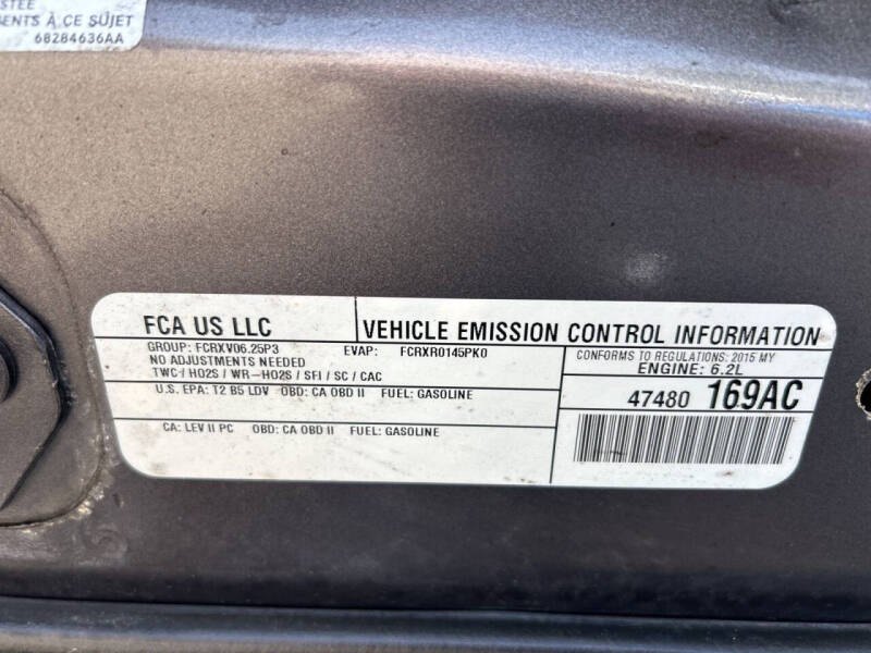 2015 Dodge Charger SRT Hellcat