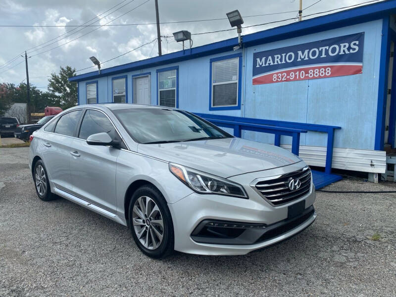 2016 Hyundai Sonata for sale at Mario Motors in South Houston TX