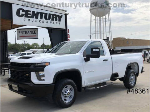 2021 Chevrolet Silverado 2500HD for sale at CENTURY TRUCKS & VANS in Grand Prairie TX