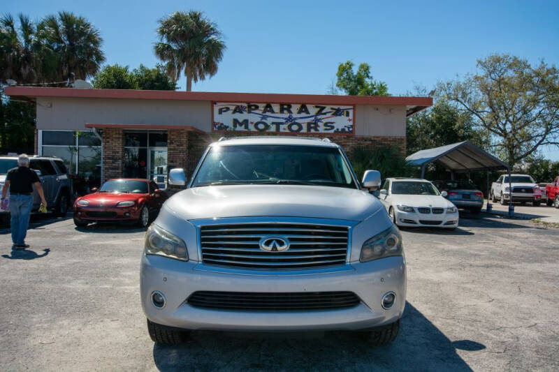 2012 Infiniti QX56 for sale at Paparazzi Motors in North Fort Myers FL