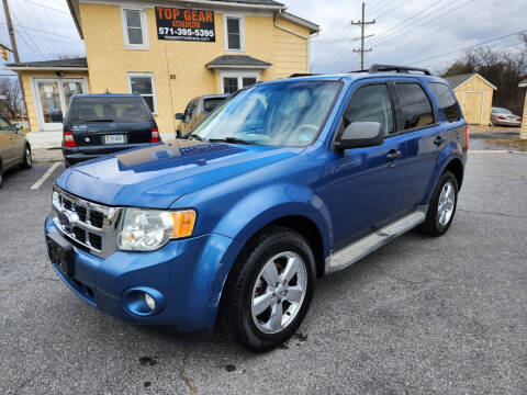 2009 Ford Escape for sale at Top Gear Motors in Winchester VA