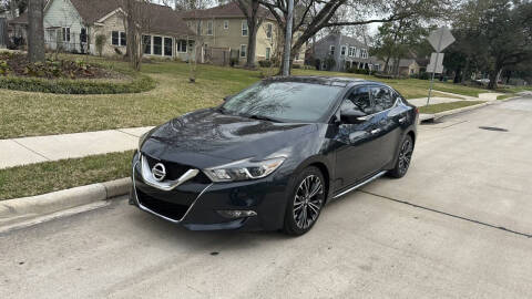 2017 Nissan Maxima for sale at Amazon Autos in Houston TX