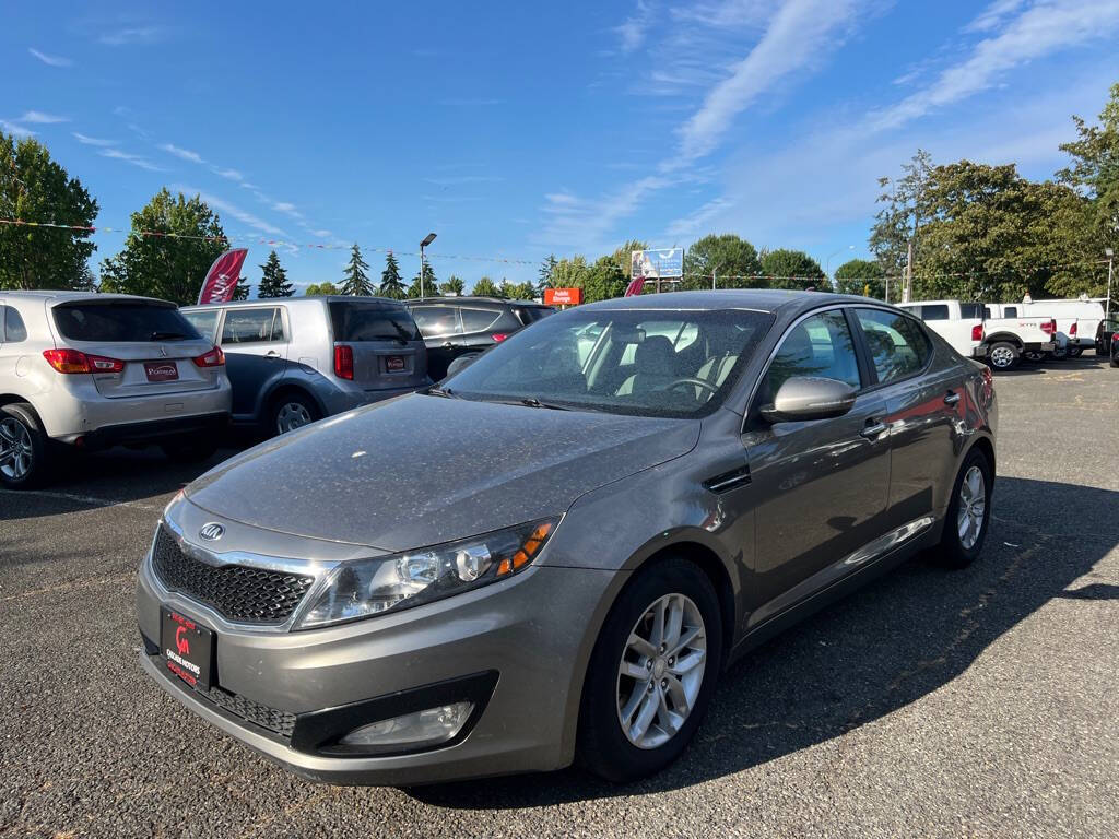 2013 Kia Optima for sale at PLATINUM AUTO SALES INC in Lacey, WA