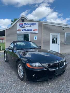 2004 BMW Z4 for sale at ROUTE 11 MOTOR SPORTS in Central Square NY