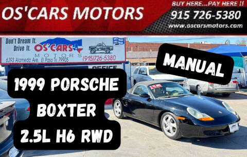 1999 Porsche Boxster for sale at Os'Cars Motors in El Paso TX