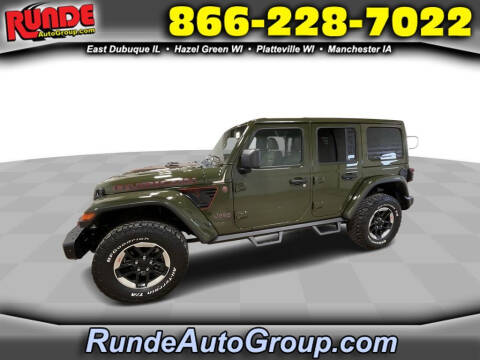 2021 Jeep Wrangler Unlimited for sale at Runde PreDriven in Hazel Green WI