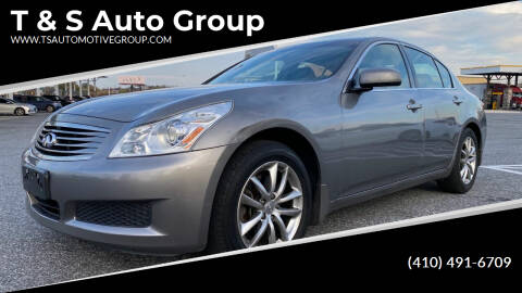 2008 Infiniti G35 for sale at T & S Auto Group in Baltimore MD