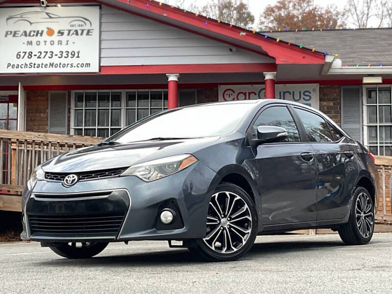 2016 Toyota Corolla S