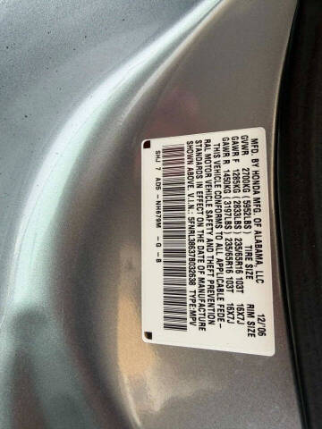 2007 Honda Odyssey EX-L