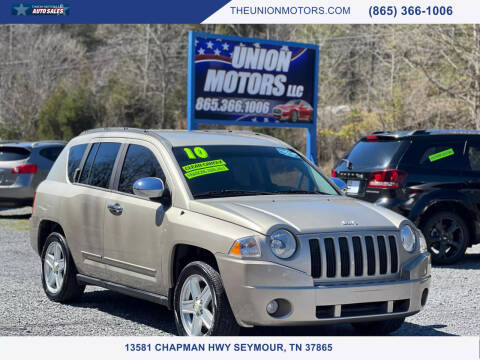 2010 Jeep Compass for sale at Union Motors in Seymour TN