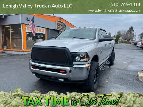 2017 RAM 2500 for sale at Lehigh Valley Truck n Auto LLC. in Schnecksville PA