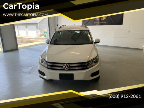 2016 Volkswagen Tiguan for sale at CarTopia in Deforest WI