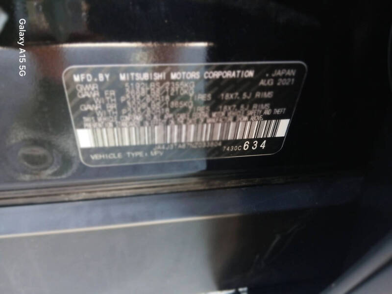 2022 Mitsubishi Outlander ES