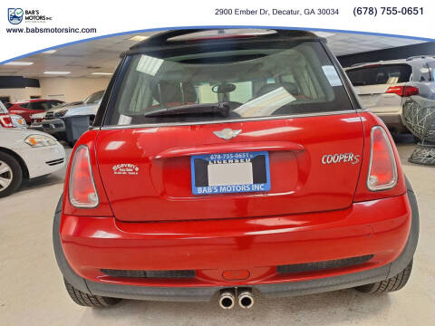 2006 MINI Cooper S