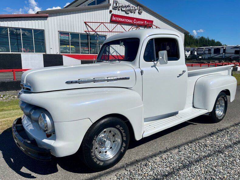 1951 Ford F-1 1/2 ton PU Truck for sale at Drager's International Classic Sales in Burlington WA