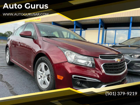 2015 Chevrolet Cruze for sale at Auto Gurus in Little Rock AR