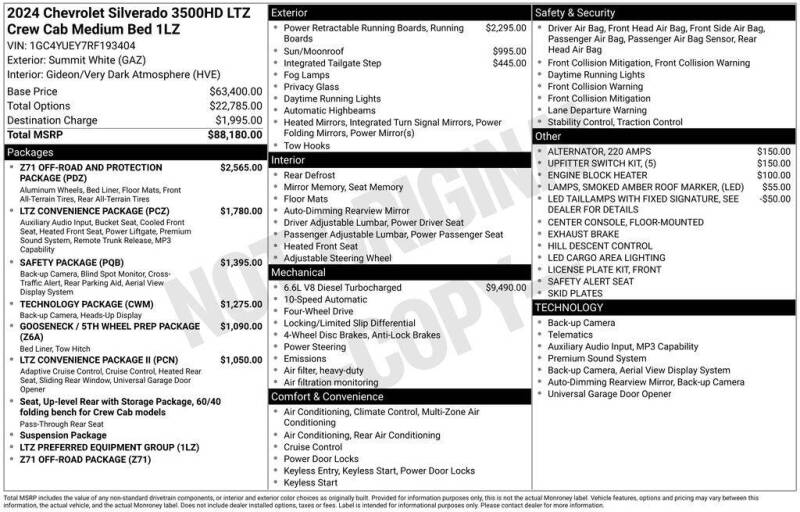 2024 Chevrolet Silverado 3500HD