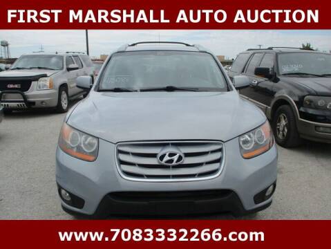 2010 Hyundai Santa Fe for sale at First Marshall Auto Auction in Harvey IL
