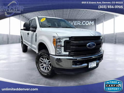 2019 Ford F-250 Super Duty for sale at Unlimited Auto Sales in Denver CO