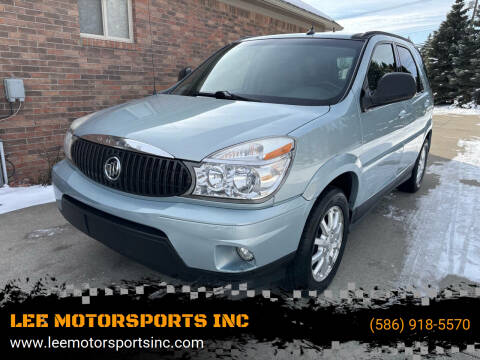 2006 Buick Rendezvous for sale at LEE MOTORSPORTS INC in Mount Clemens MI