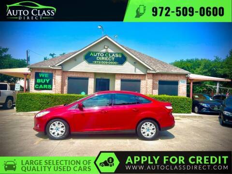 2012 Ford Focus for sale at Auto Class Direct in Plano TX