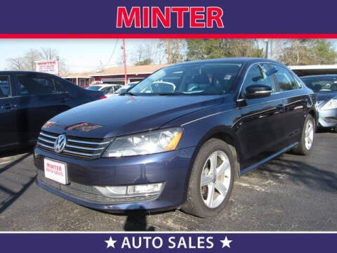 2015 Volkswagen Passat for sale at Minter Auto Sales in South Houston TX