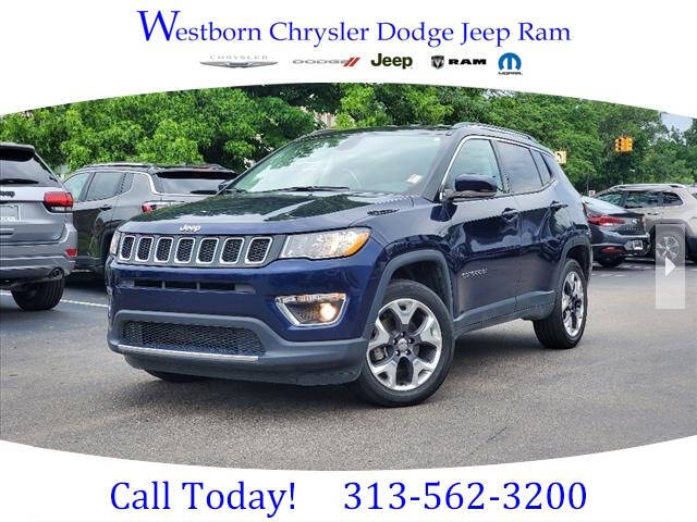 2020 Jeep Compass for sale at WESTBORN CHRYSLER DODGE JEEP RAM in Dearborn MI