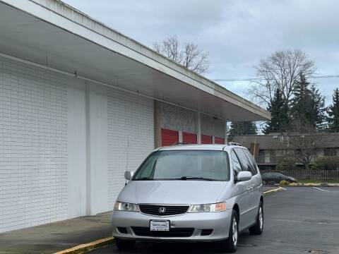 2001 Honda Odyssey for sale at Skyline Motors Auto Sales in Tacoma WA