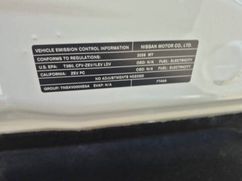 2026 Nissan LEAF Platinum+