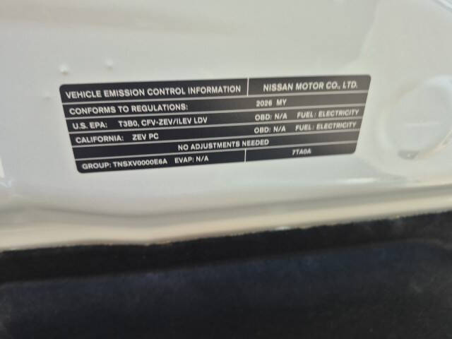 2026 Nissan LEAF Platinum+