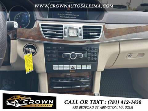 2014 Mercedes-Benz E-Class
