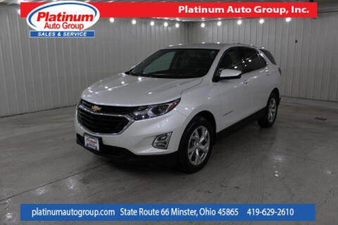 2018 Chevrolet Equinox for sale at Platinum Auto Group Inc. in Minster OH