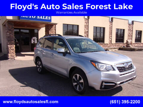 2018 Subaru Forester for sale at Floyd's Auto Sales Forest Lake in Forest Lake MN