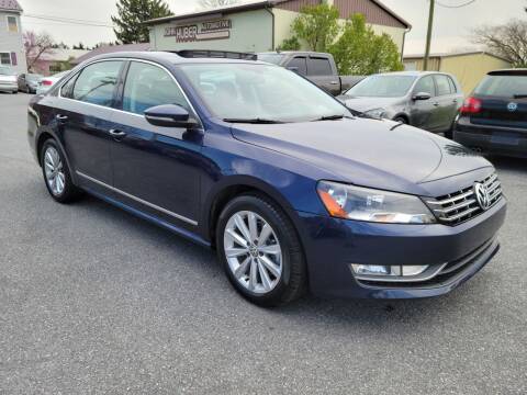 2012 Volkswagen Passat for sale at John Huber Automotive LLC in New Holland PA