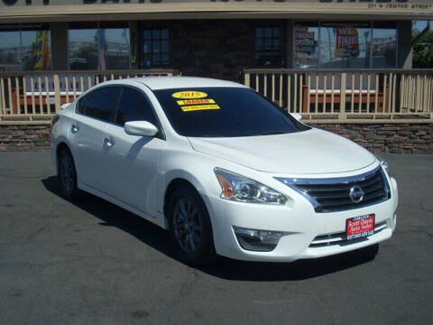 2015 Nissan Altima for sale at Scott Davis Auto Sales in Turlock CA