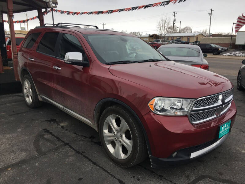 2012 Dodge Durango for sale at R & J Auto Sales in Pocatello ID
