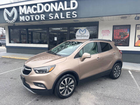 2018 Buick Encore for sale at MacDonald Motor Sales in High Point NC