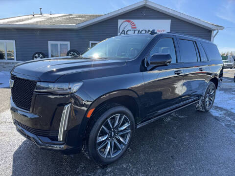 2021 Cadillac Escalade ESV for sale at Action Motor Sales in Gaylord MI