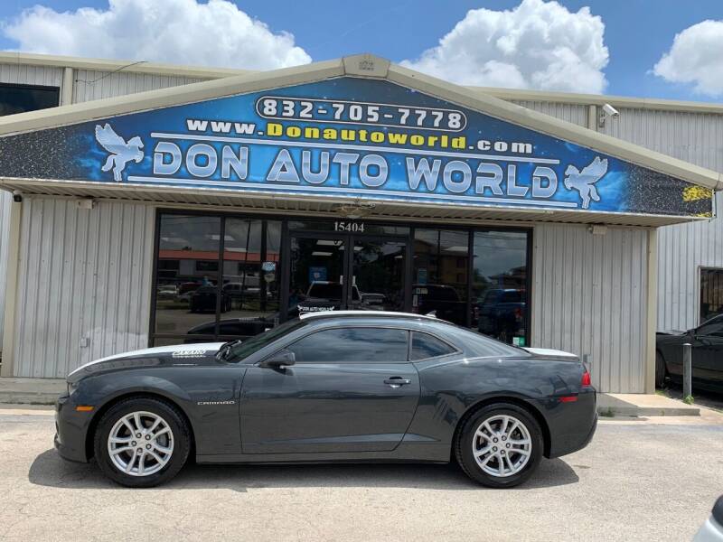 2014 Chevrolet Camaro for sale at Don Auto World in Houston TX