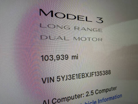 2018 Tesla Model 3 Long Range