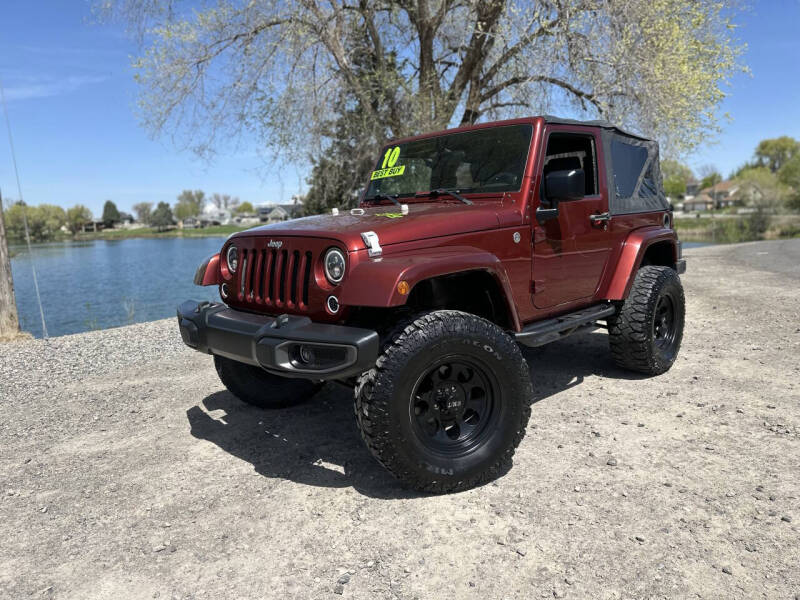 Used 2010 Jeep Wrangler Sahara with VIN 1J4AA5D15AL154750 for sale in Salem, UT