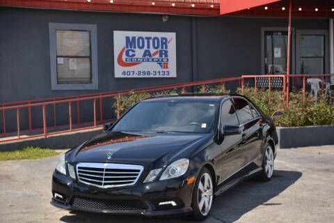 Mercedes Benz E Class For Sale In Orlando Fl Motor Car Concepts Ii