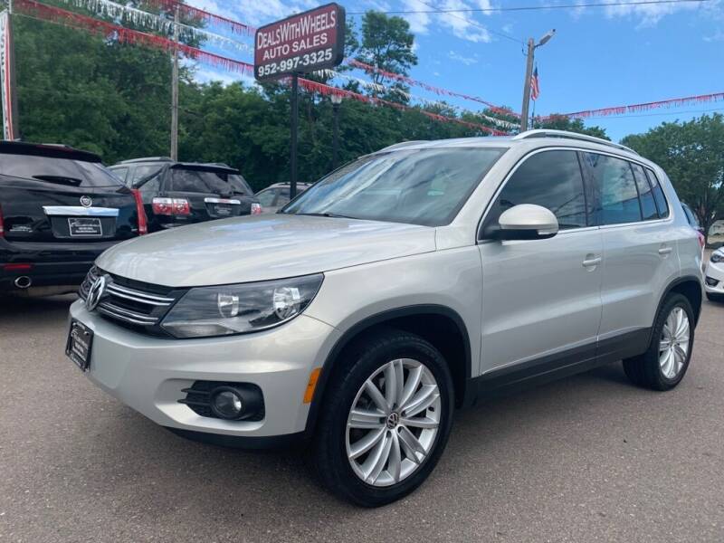 2013 Volkswagen Tiguan for sale at DealswithWheels in Hastings MN