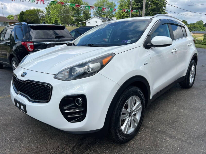 Used 2017 Kia Sportage LX with VIN KNDPMCAC8H7085881 for sale in Dillonvale, OH