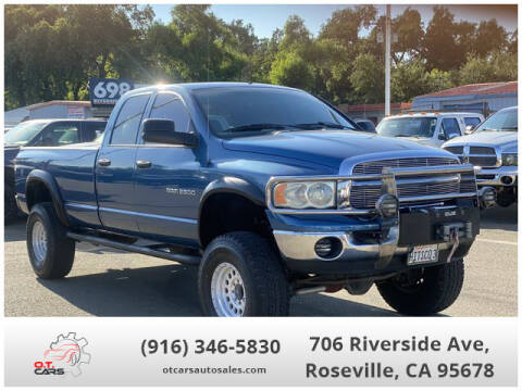 2003 Dodge Ram 2500 for sale at OT CARS AUTO SALES in Roseville CA