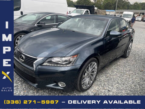 2013 Lexus GS 350 for sale at Impex Auto Sales in Greensboro NC
