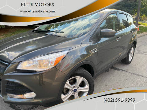 2016 Ford Escape for sale at Elite Motors in Bellevue NE