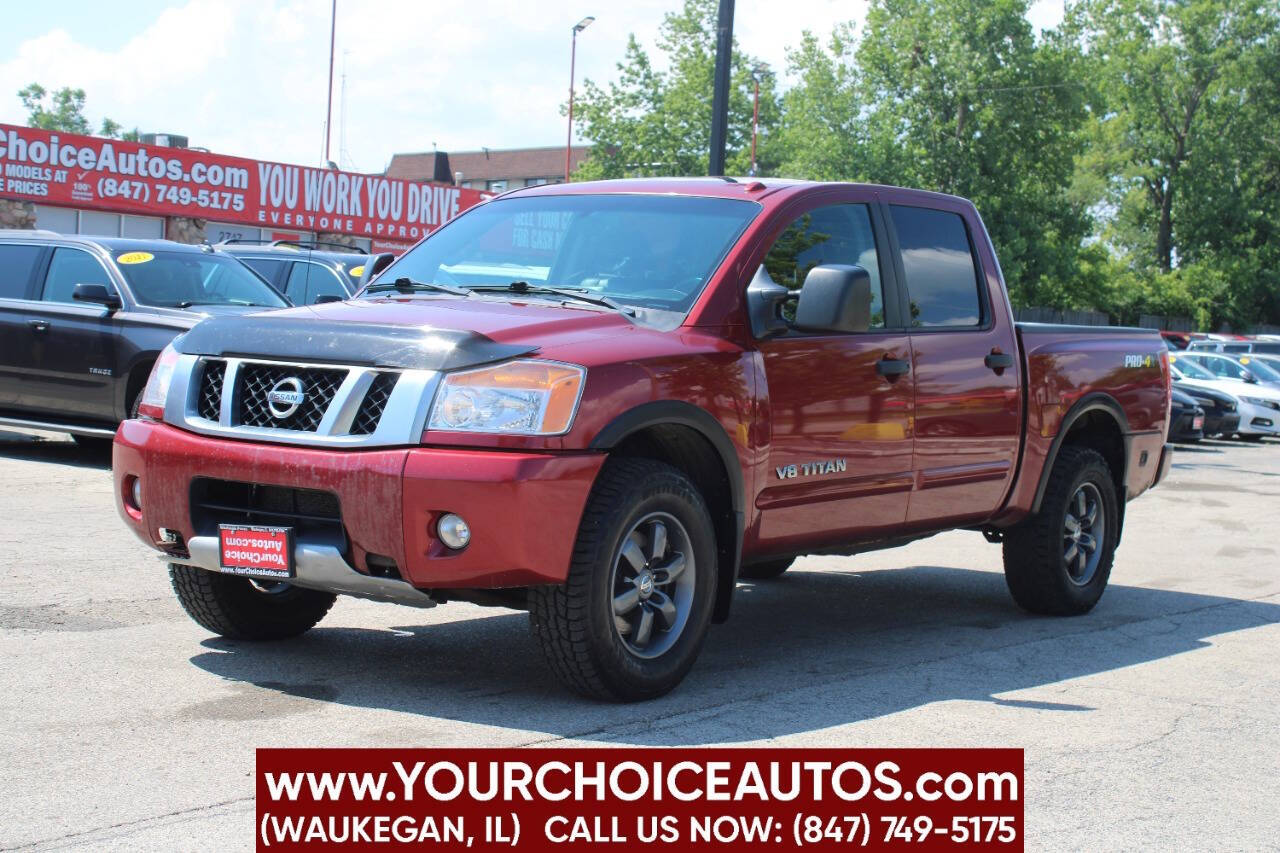 2014 Nissan Titan PRO 4X 4x4 4dr Crew Cab SWB Pickup's photo
